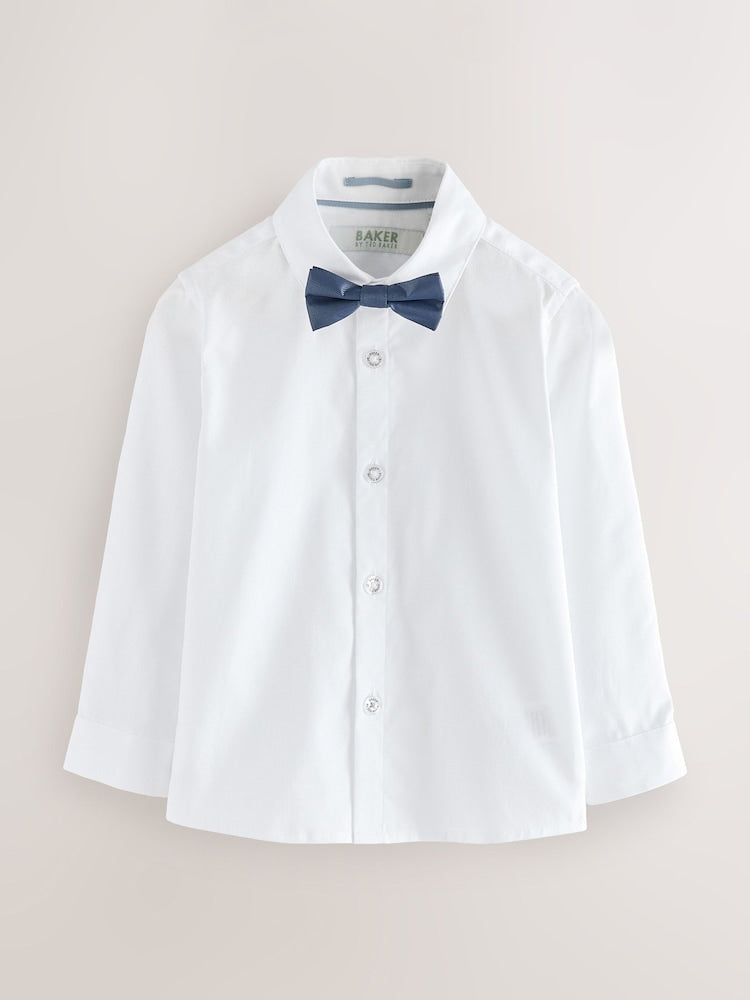 Baker by Ted Baker Grey Waistcoat Shirt And Trousers Set
