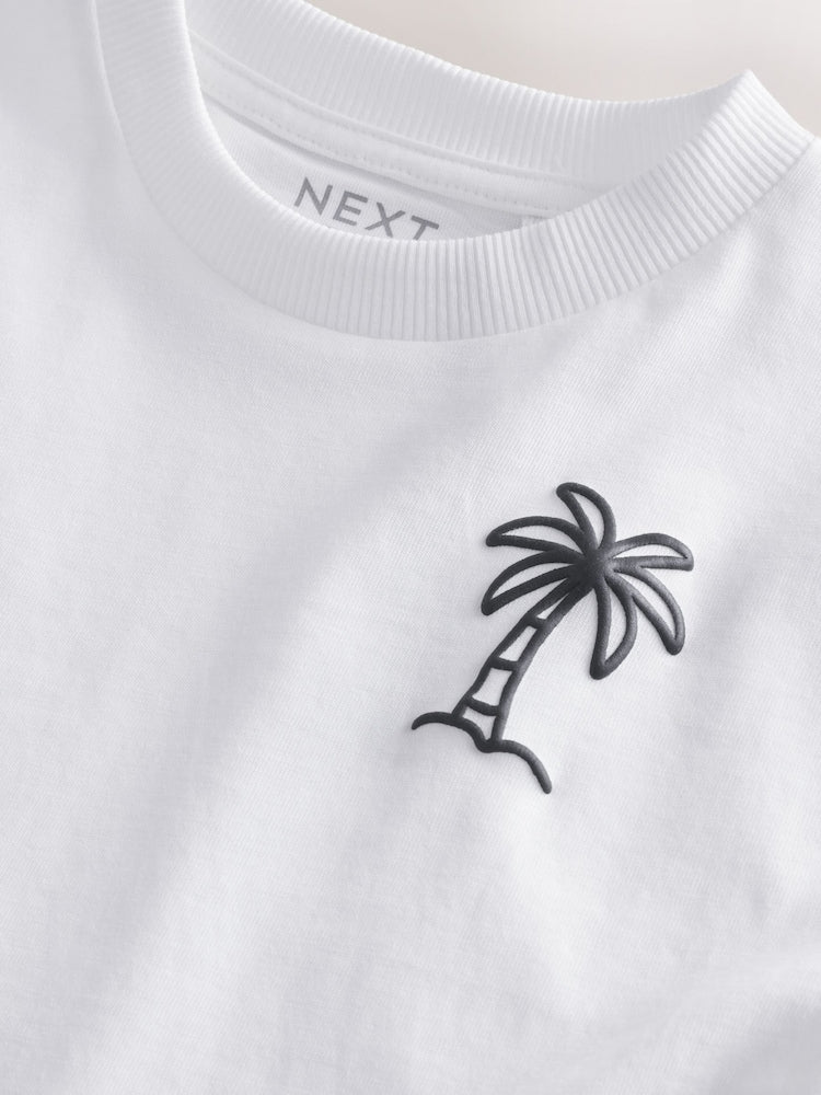 White Palm Tree