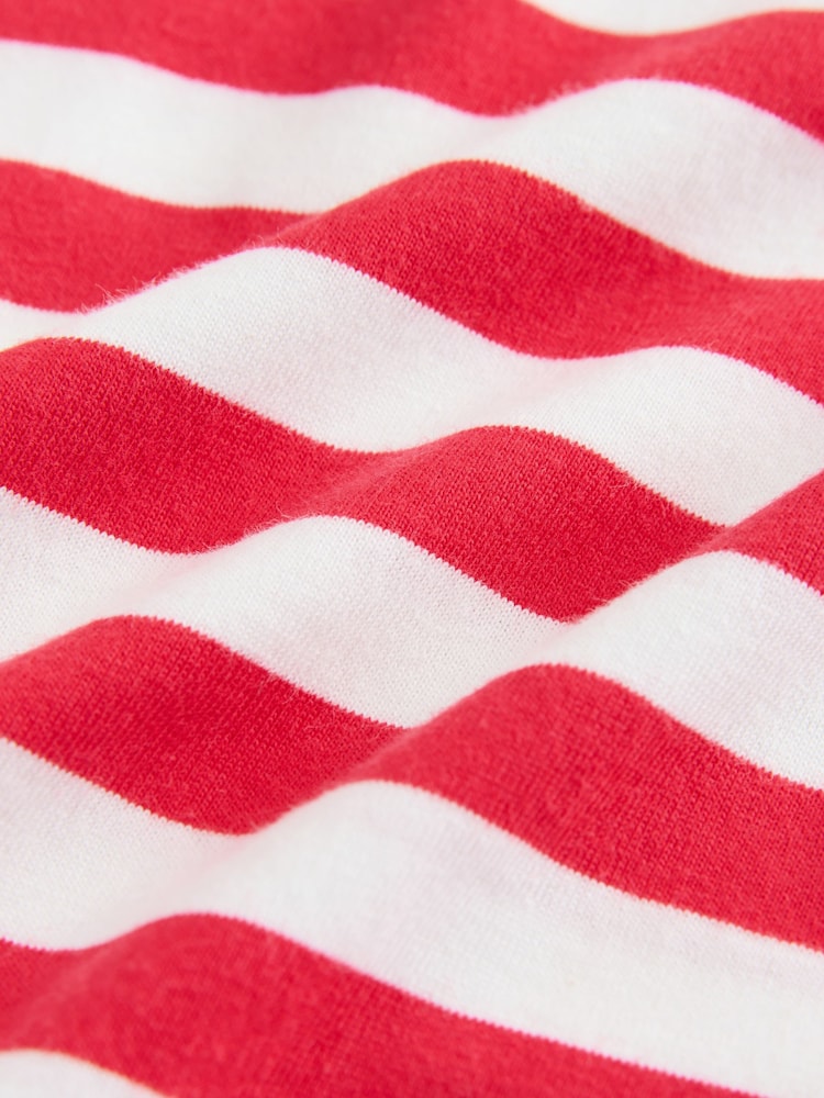 Red/White Short Sleeve Stripe T-Shirt (3mths-7yrs) (3mths-7yrs)