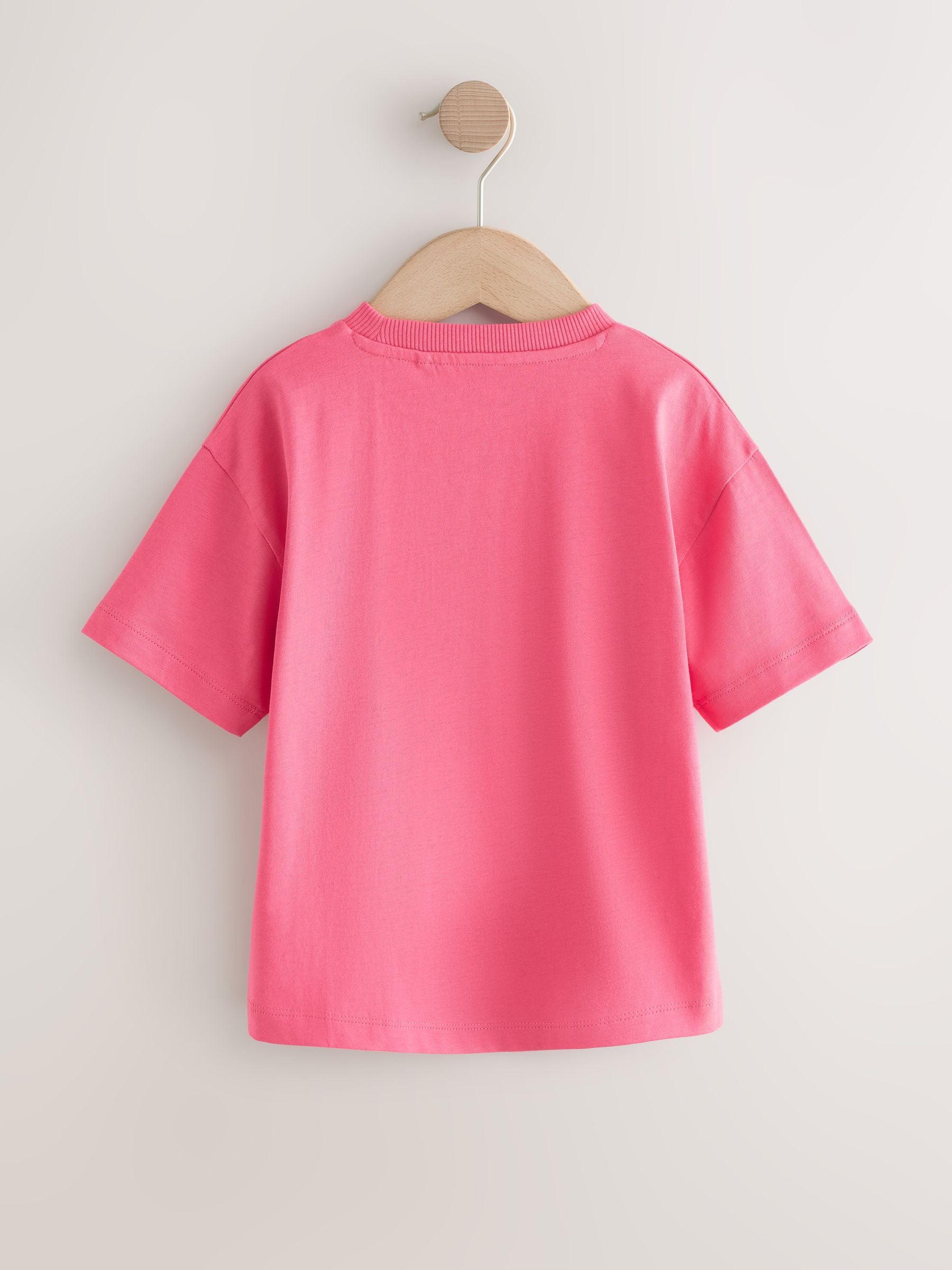 Green/Charcoal/Stone/Pink/Brown Small Short Sleeve Graphic T-Shirts 5 Pack (3mths-7yrs) - Size 3-6 Months (62-68cm)