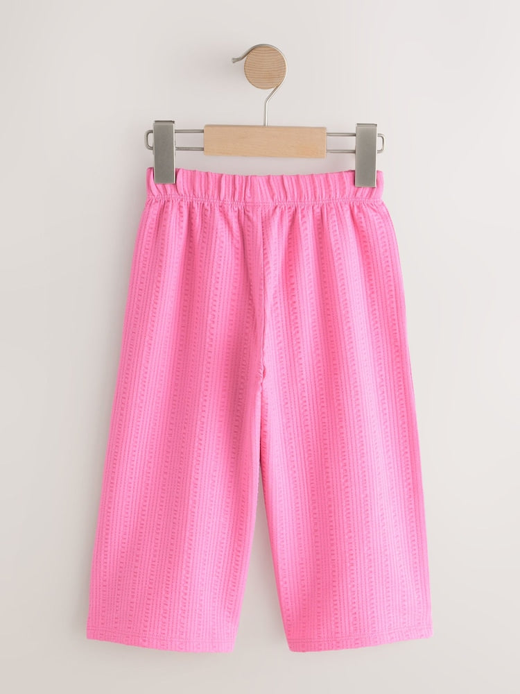 Pink Wide Leg Trousers (3mths-7yrs)