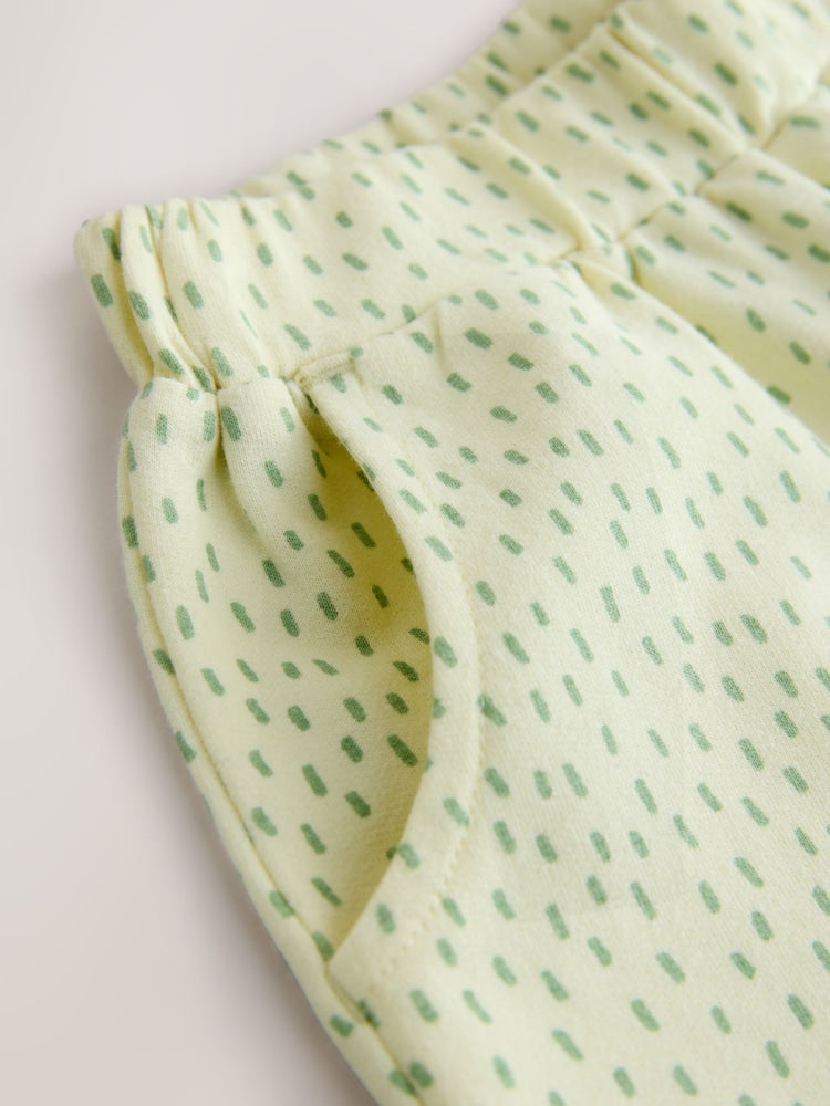 Yellow Lemons Embellished Barrel Trousers (3mths-7yrs)