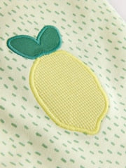Yellow Lemons Embellished Barrel Trousers (3mths-7yrs) - Size 3-6 Months (62-68cm)
