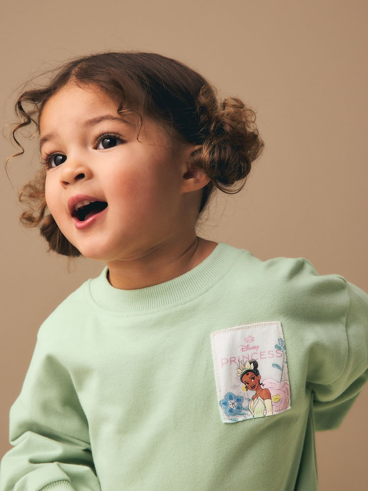 Green Disney Princess Long Sleeve Top and Leggings Set (3mths-7yrs)