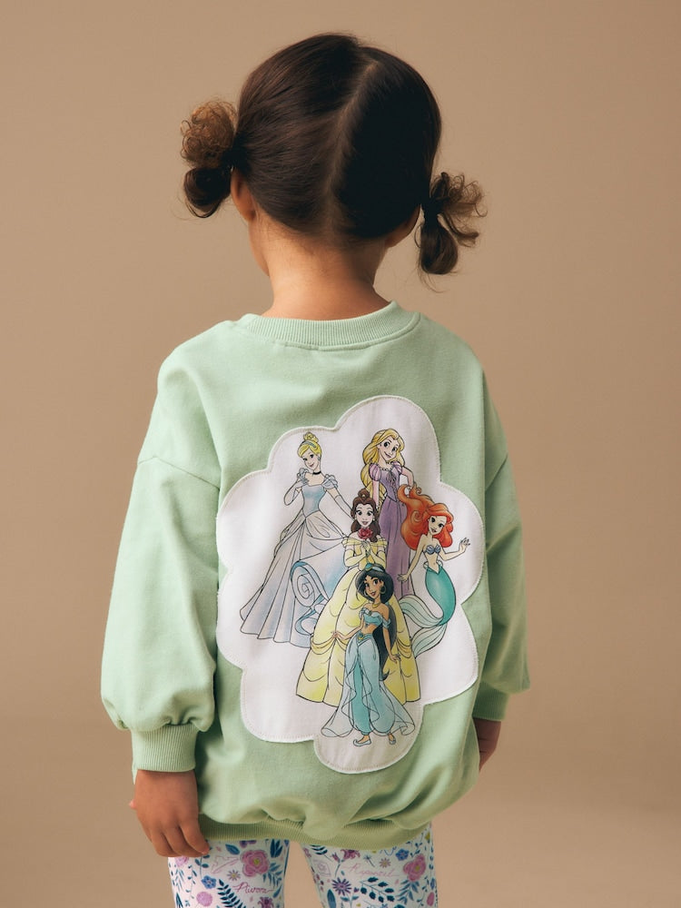 Green Disney Princess Long Sleeve Top and Leggings Set (3mths-7yrs)