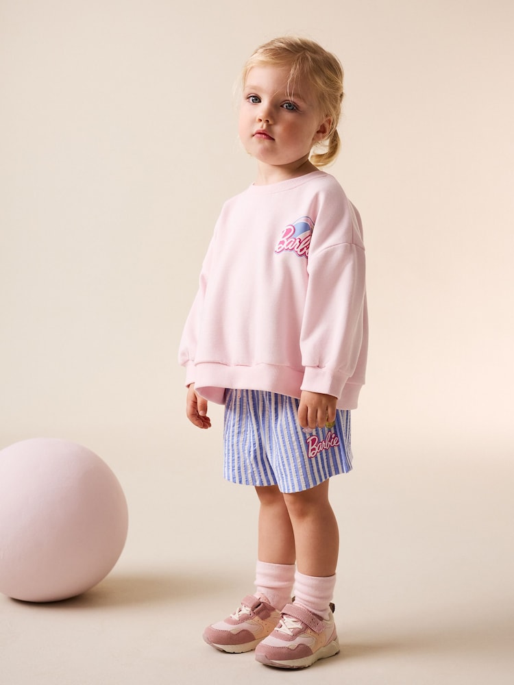 Pink Barbie Shorts Set (3mths-7yrs)