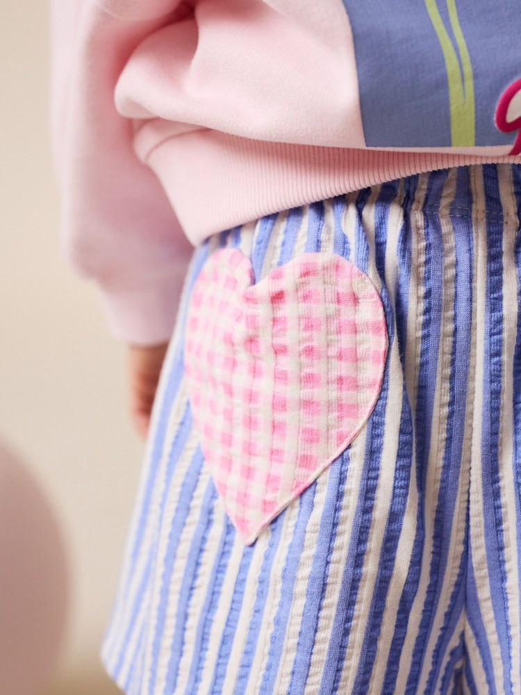 Pink Barbie Shorts Set (3mths-7yrs)