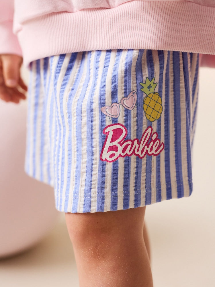Pink Barbie Shorts Set (3mths-7yrs)