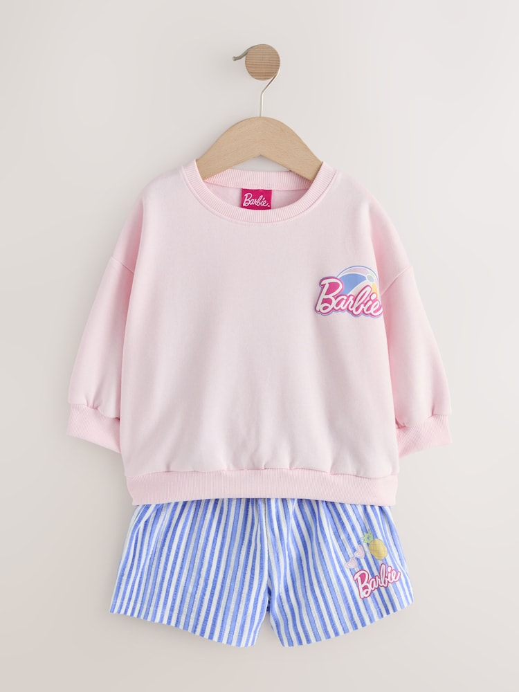 Pink Barbie Shorts Set (3mths-7yrs)