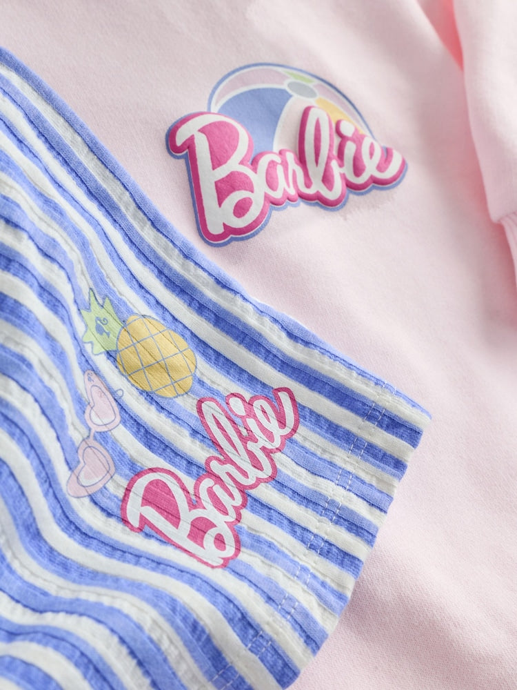 Pink Barbie Shorts Set (3mths-7yrs)
