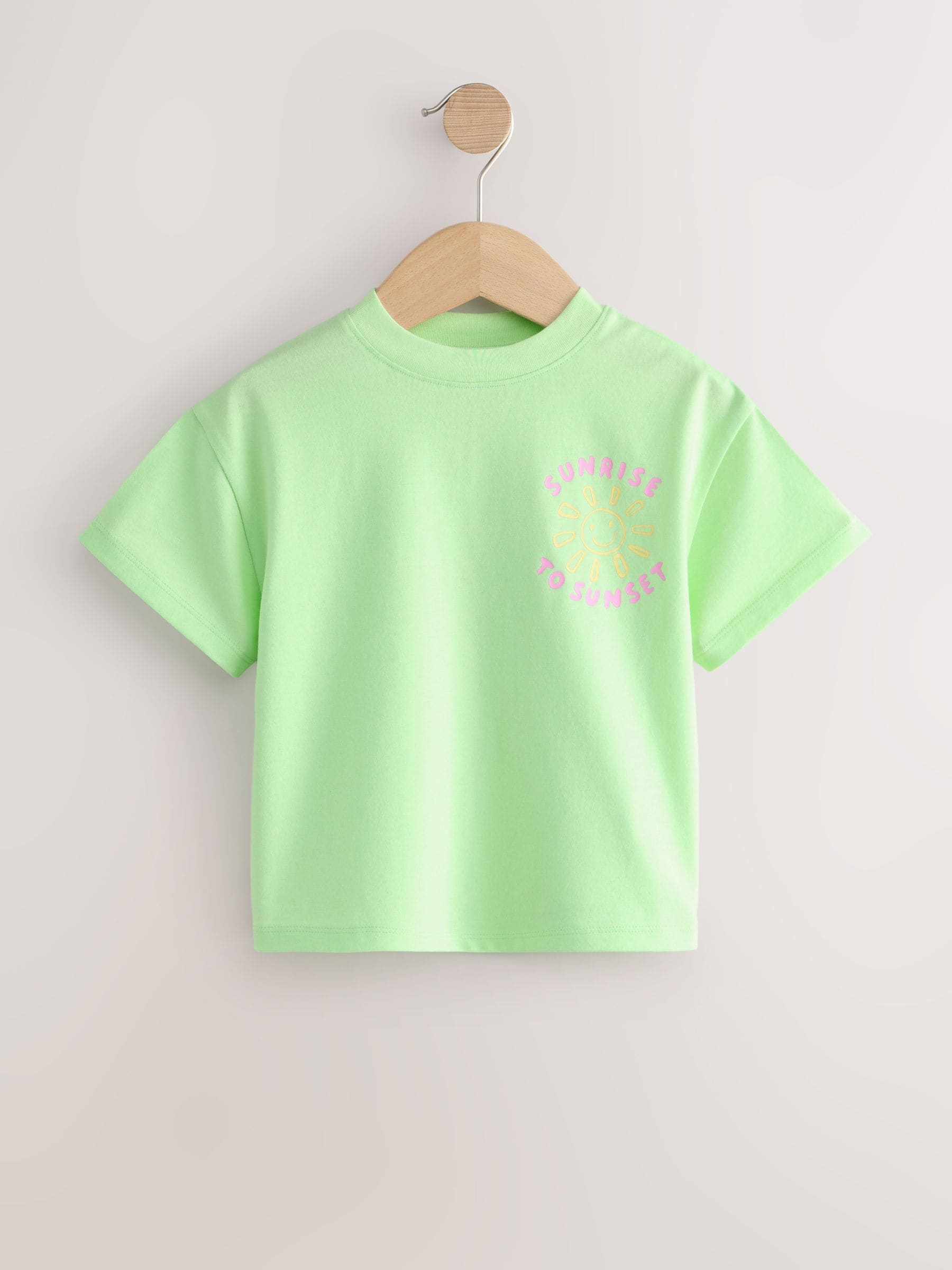Pastel T-Shirts 4 Pack (3mths-7yrs) - Size 3-6 Months (62-68cm)