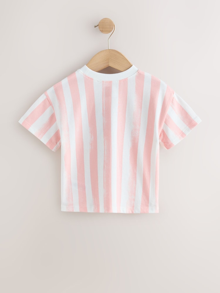 Blue/Pink T-Shirts 4 Pack (3mths-7yrs)
