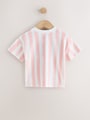 Blue/Pink T-Shirts 4 Pack (3mths-7yrs) - Size 3-6 Months (62-68cm)