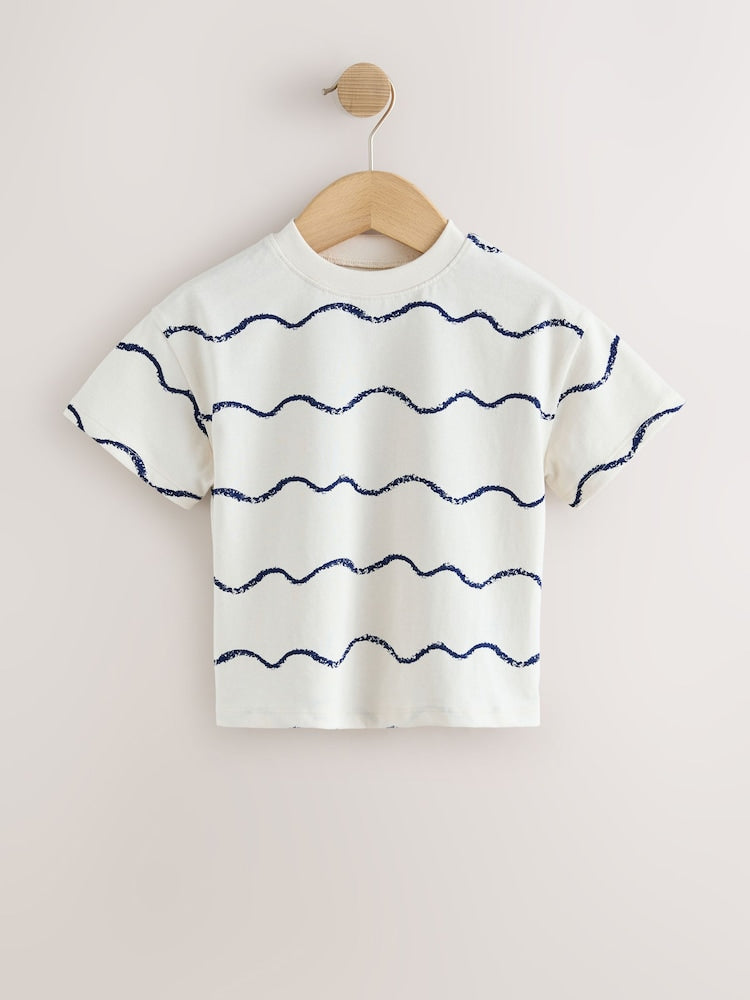 Blue/Pink T-Shirts 4 Pack (3mths-7yrs)