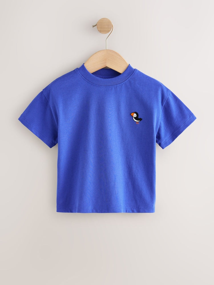 Blue/Pink T-Shirts 4 Pack (3mths-7yrs)