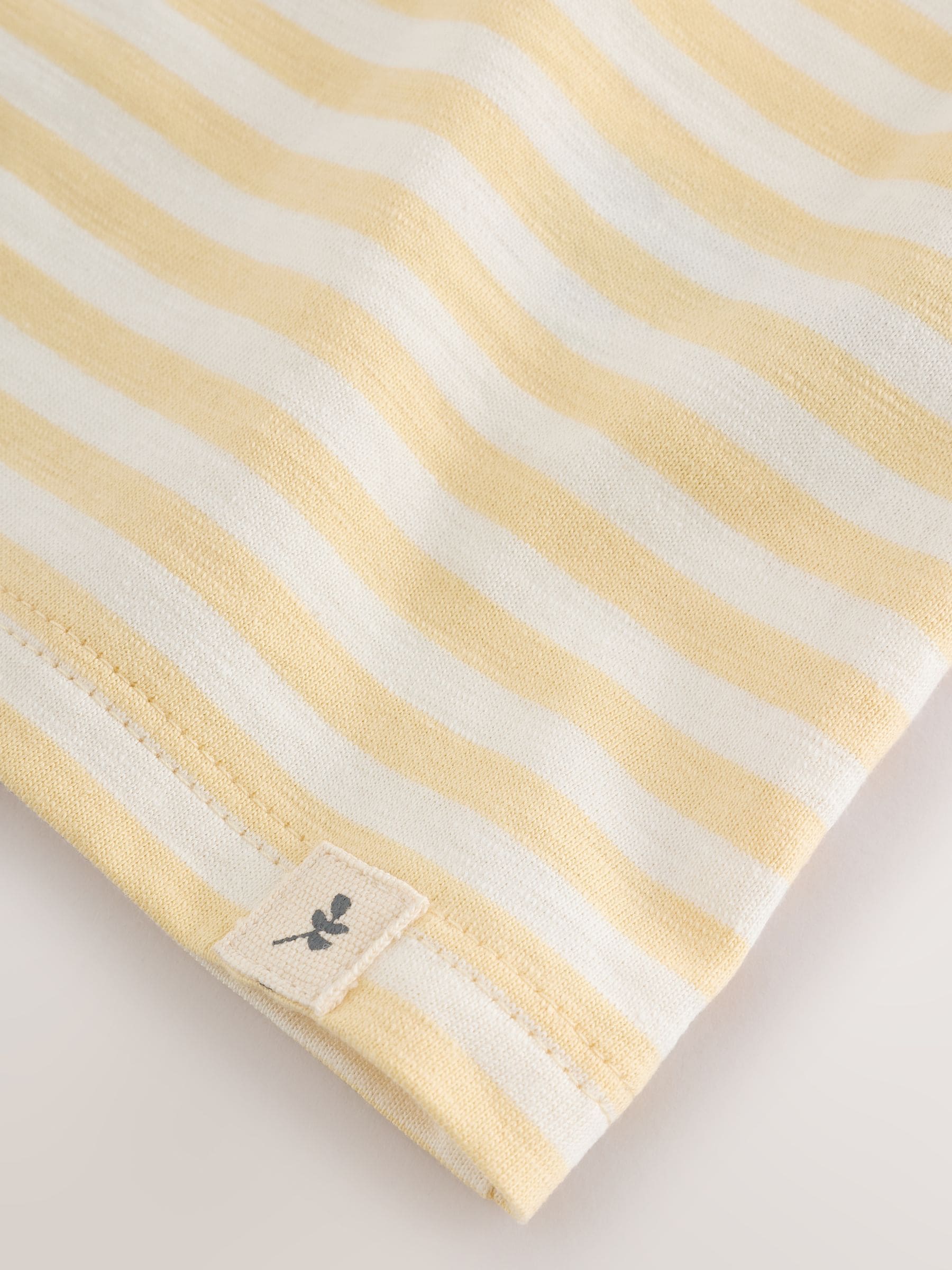 Neutral/Blue Frill Detail Long Sleeve Tops 4 Pack (3mths-7yrs) - Size 3-6 Months (62-68cm)