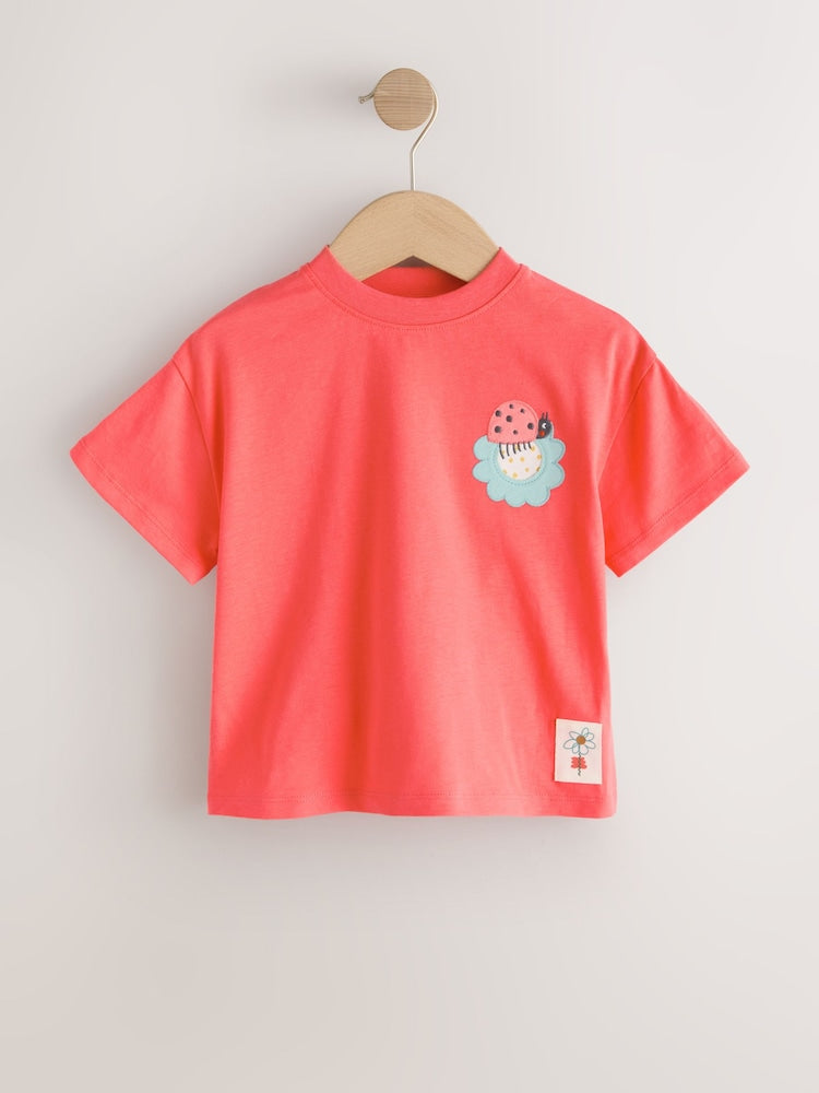 Pink T-Shirts 4 Pack (3mths-7yrs)