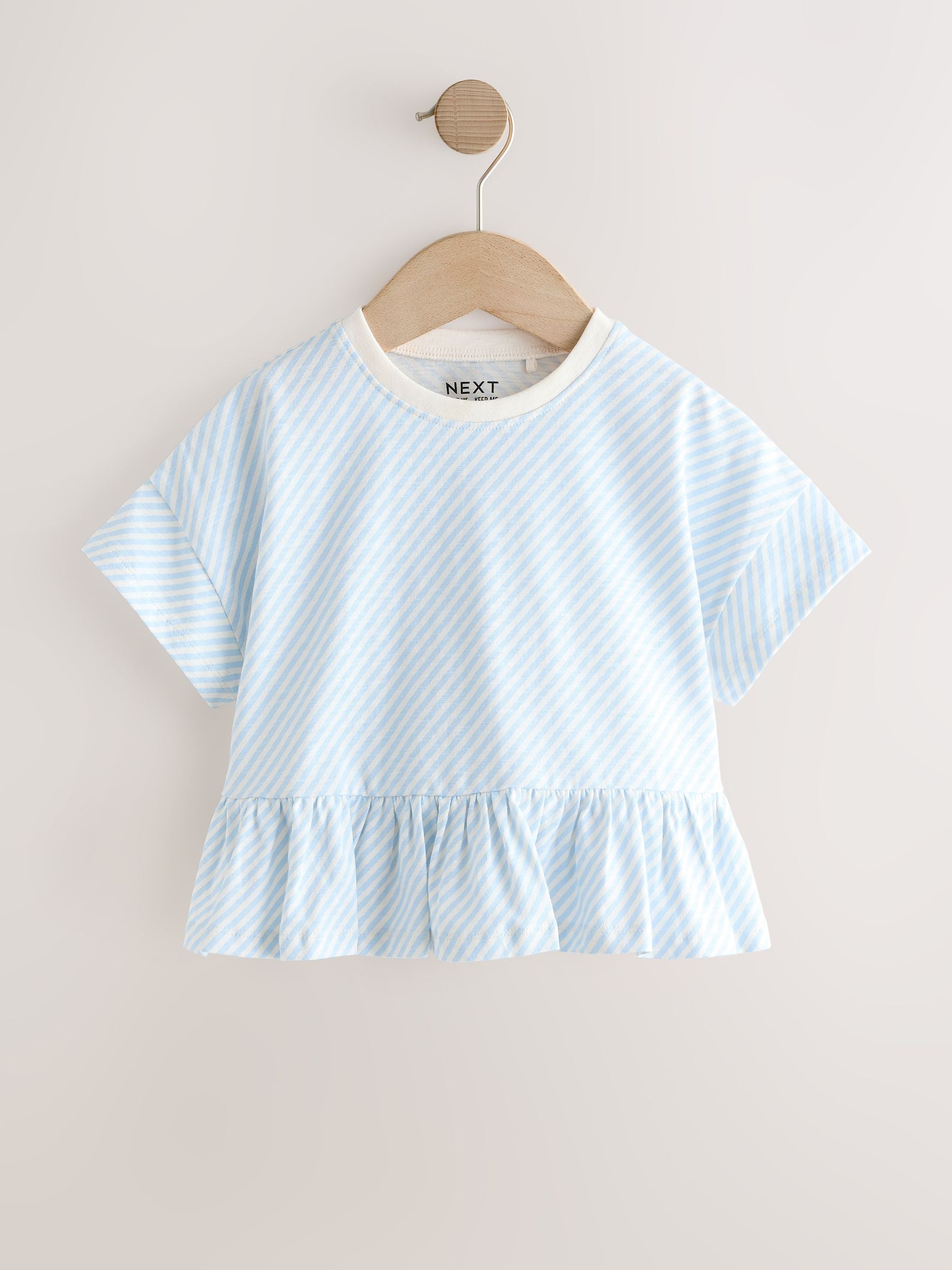 Blue/Yellow T-Shirts 4 Pack (3mths-7yrs) - Size 3-6 Months (62-68cm)