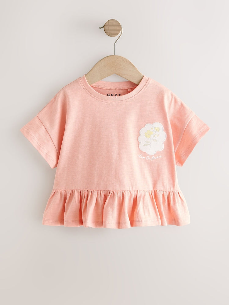 Blue/Yellow T-Shirts 4 Pack (3mths-7yrs)