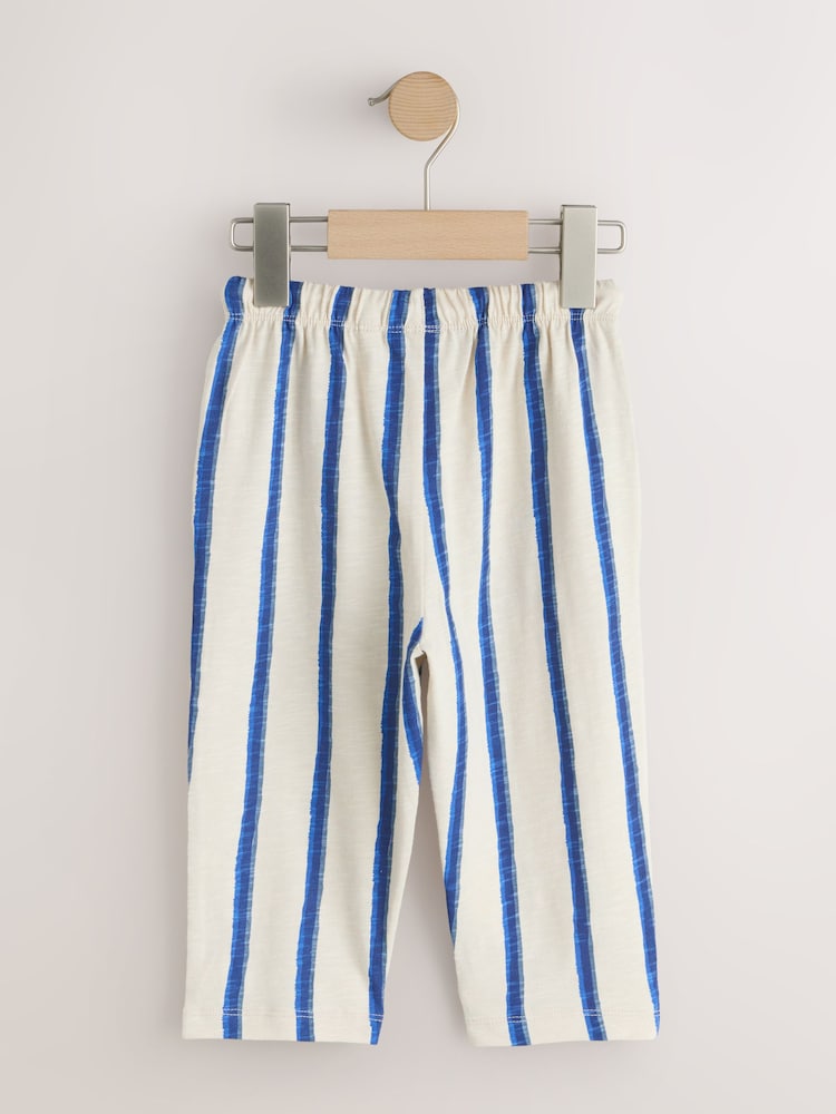 Blue Stripe Joggers 3 Pack (3mths-7yrs)