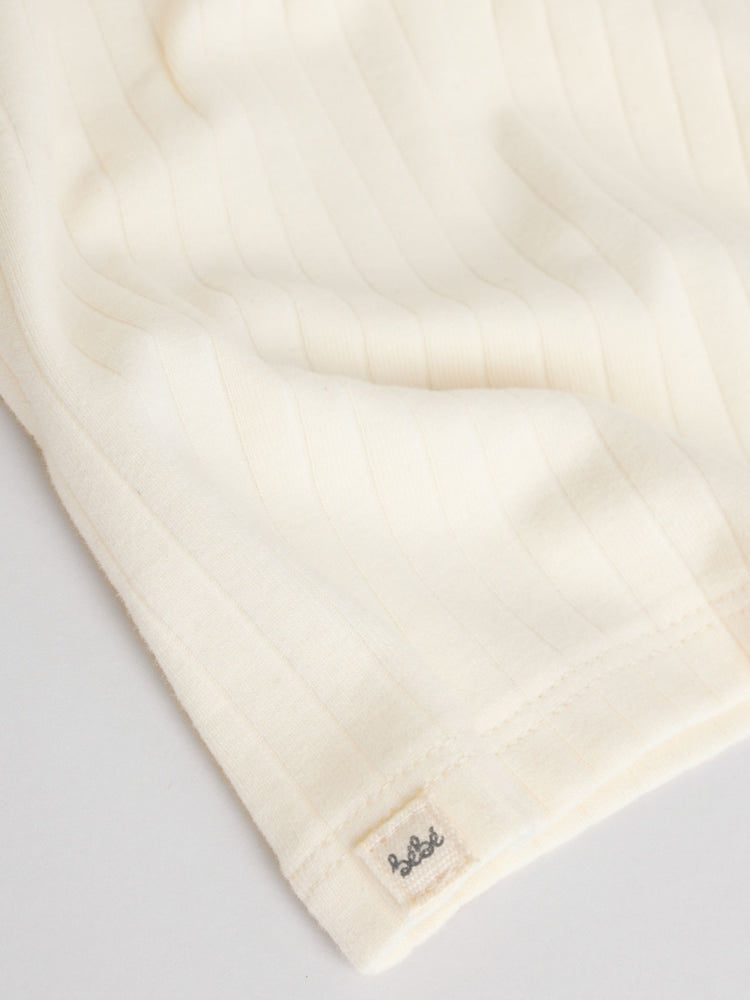 Cream Hello World Top and Leggings Baby Set (0-18mths)