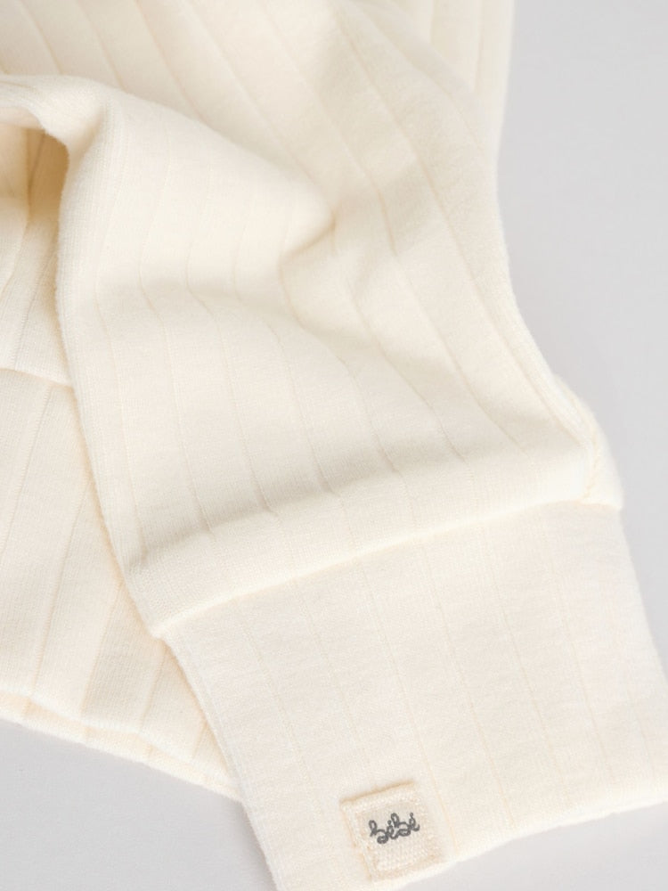 Cream Hello World Top and Leggings Baby Set (0-18mths)