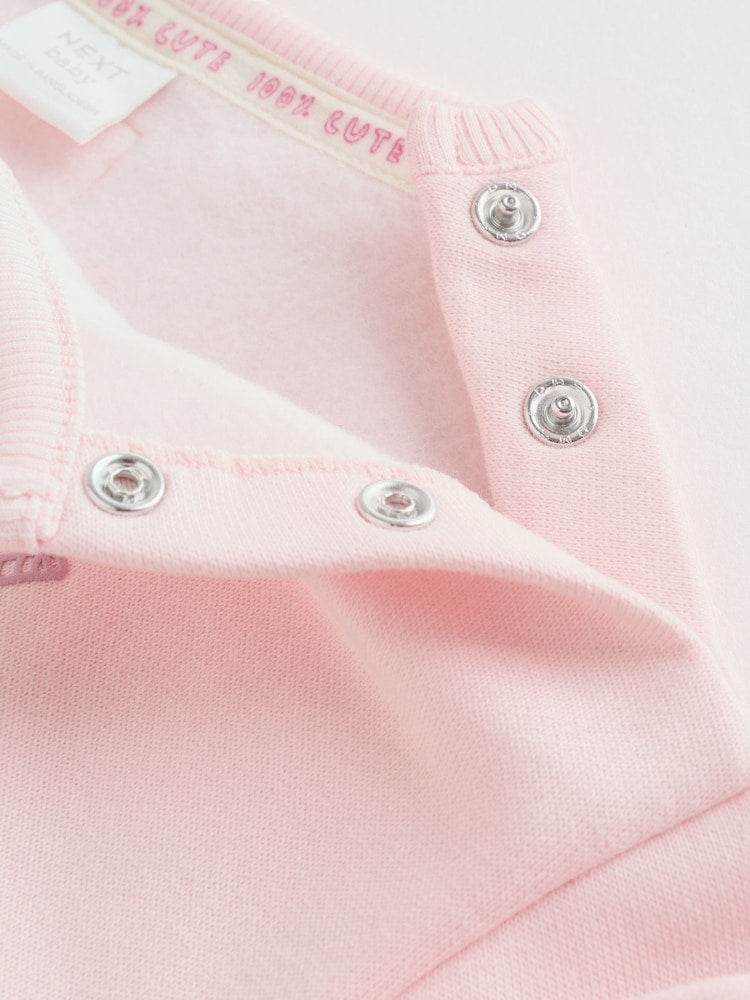 Pink Baby Sweatshirt and Leggings 2 Piece Set (0mths-2yrs) (0mths-2yrs)
