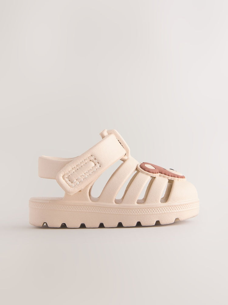 Neutral Bear Baby Fisherman Sandals (0-2mths)