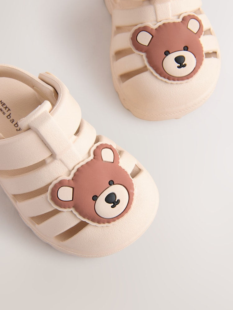 Neutral Bear Baby Fisherman Sandals (0-2mths)