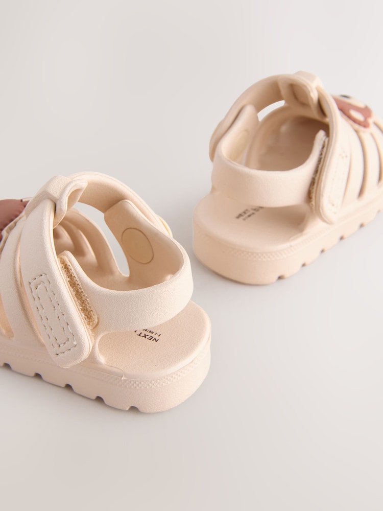 Neutral Bear Baby Fisherman Sandals (0-2mths)