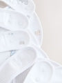 White Baby Bib 5 Pack - Size One
