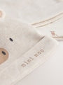 Neutral Hamish Baby Beanies 3 Pack (0-12mths) - Size 44cm (5lb)