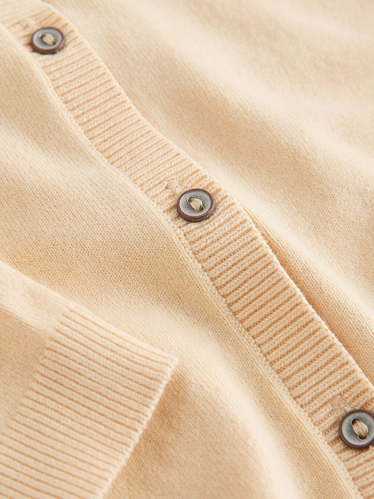 Yellow Button Up Cardigan (3mths-16yrs)