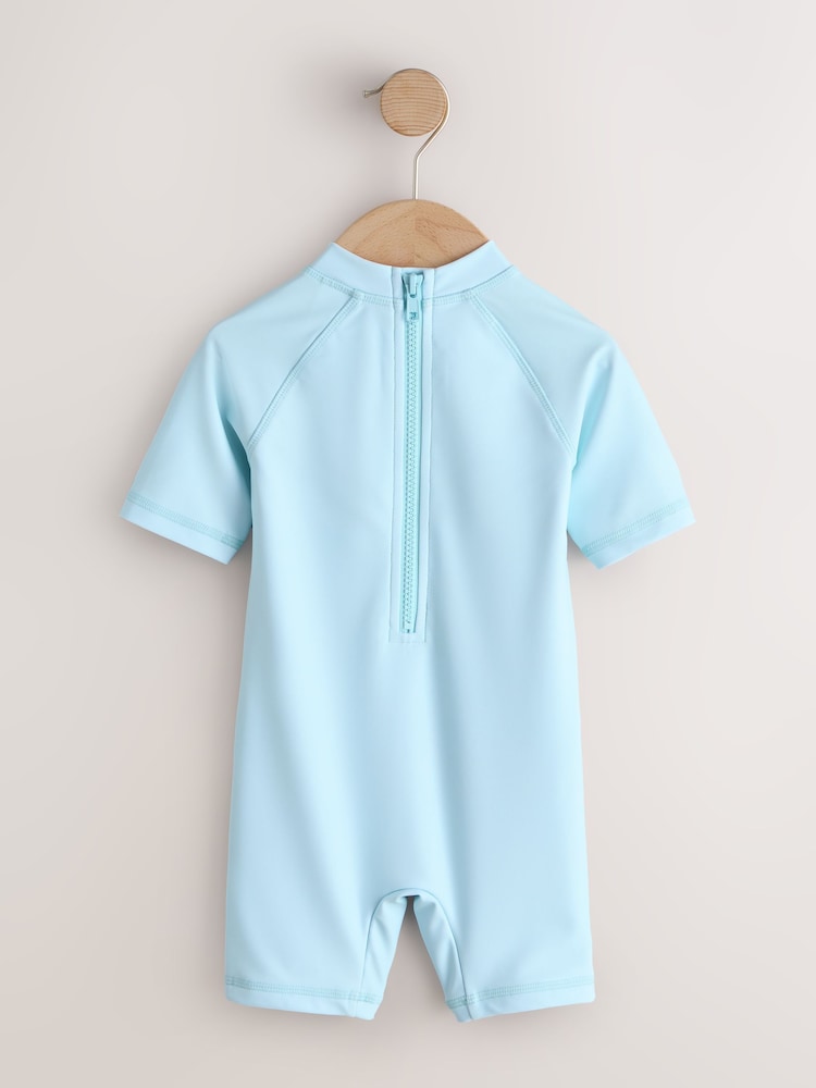 Blue Sealife Sunsafe All-In-One Swimsuit (3mths-7yrs)