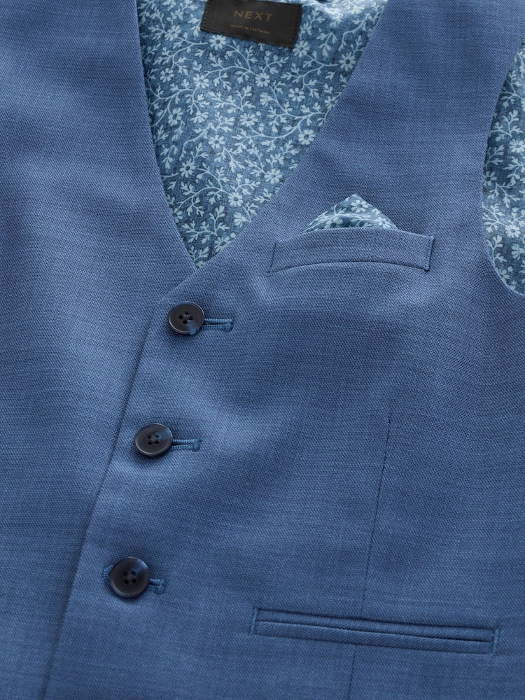 Blue Waistcoat (3-16yrs)