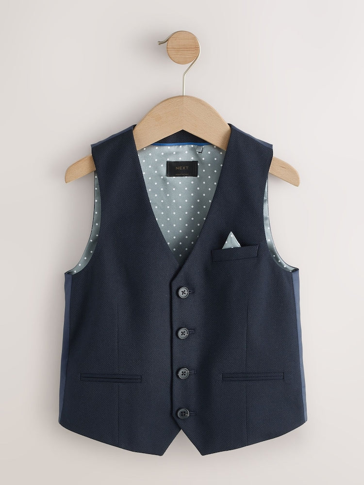 Navy Waistcoat (3-16yrs)