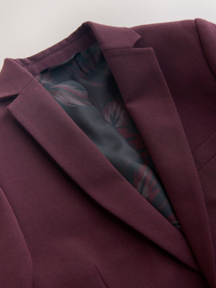 Berry Red Suit Jacket (12mths-16yrs)