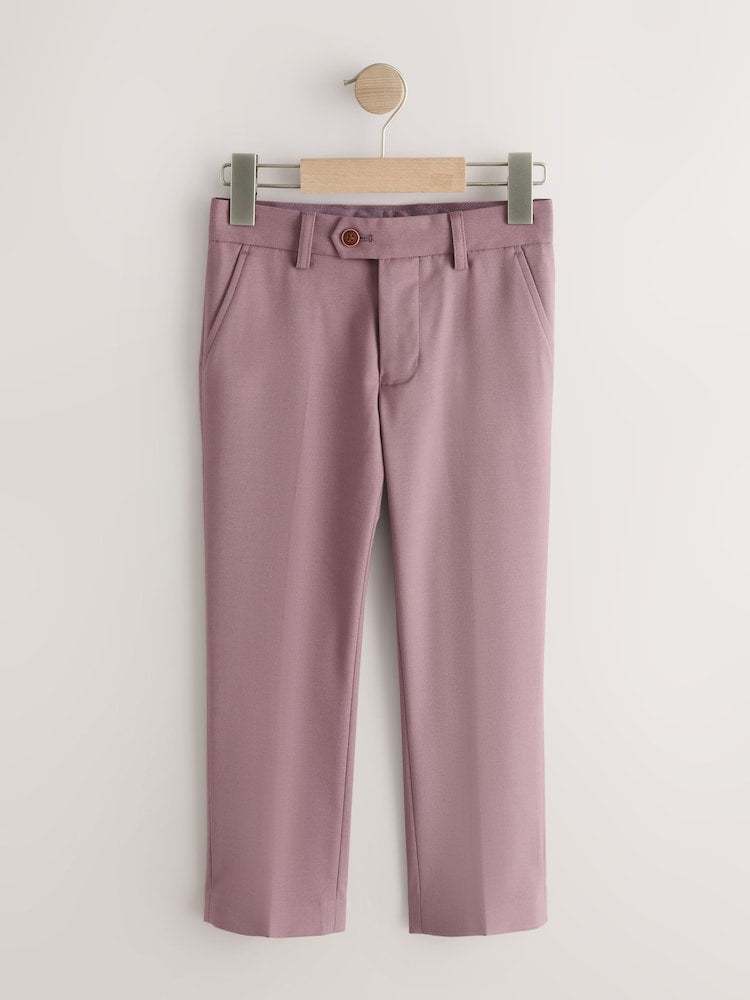 Mauve Purple Suit Trousers (3-16yrs) - Size 3 Years (98cm) - Mauve Purple Suit