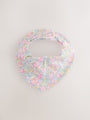 Fluro Pink Baby Dribble Bibs 5 Pack - Size One
