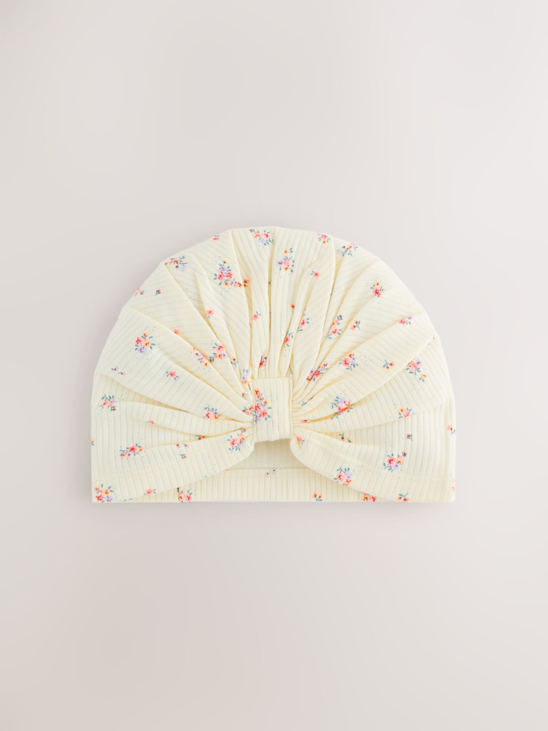 Pink Baby Turbans 2 Pack (0-18mths) - Size 50cm (First Size)