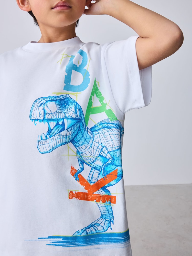 Baker by Ted Baker Dinosaur Graphic T-Shirt