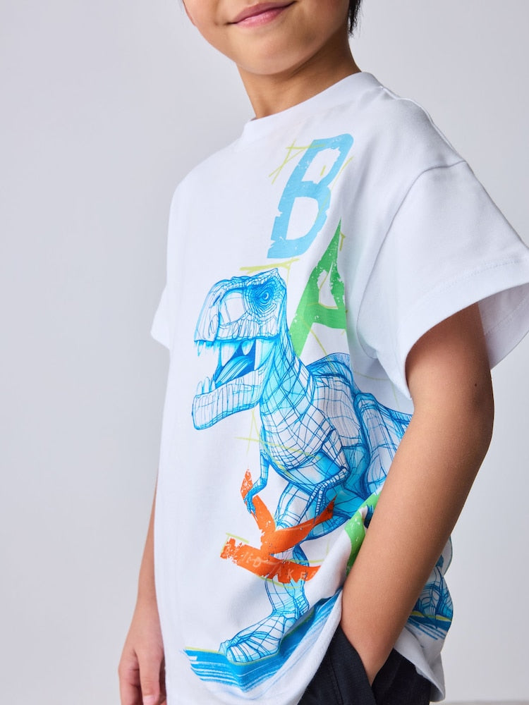 Baker by Ted Baker Dinosaur Graphic T-Shirt