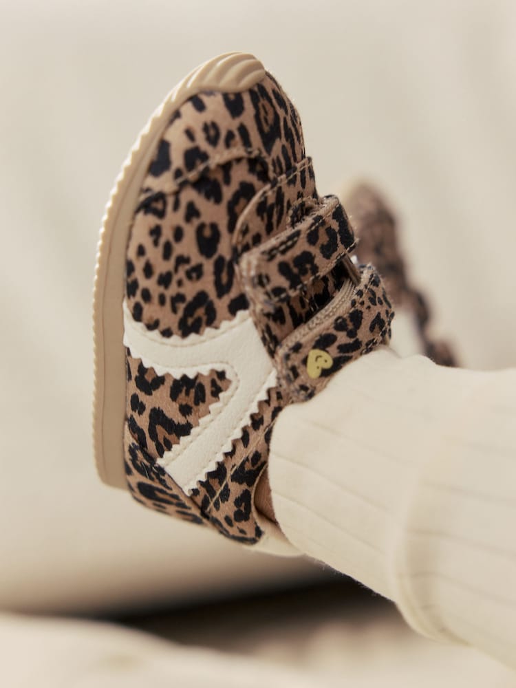Animal Baby Touch Fastening Trainers