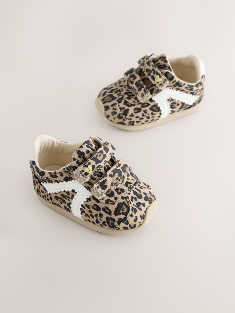 Animal Baby Touch Fastening Trainers