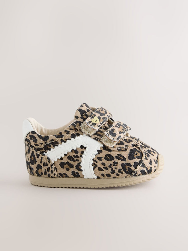 Animal Baby Touch Fastening Trainers