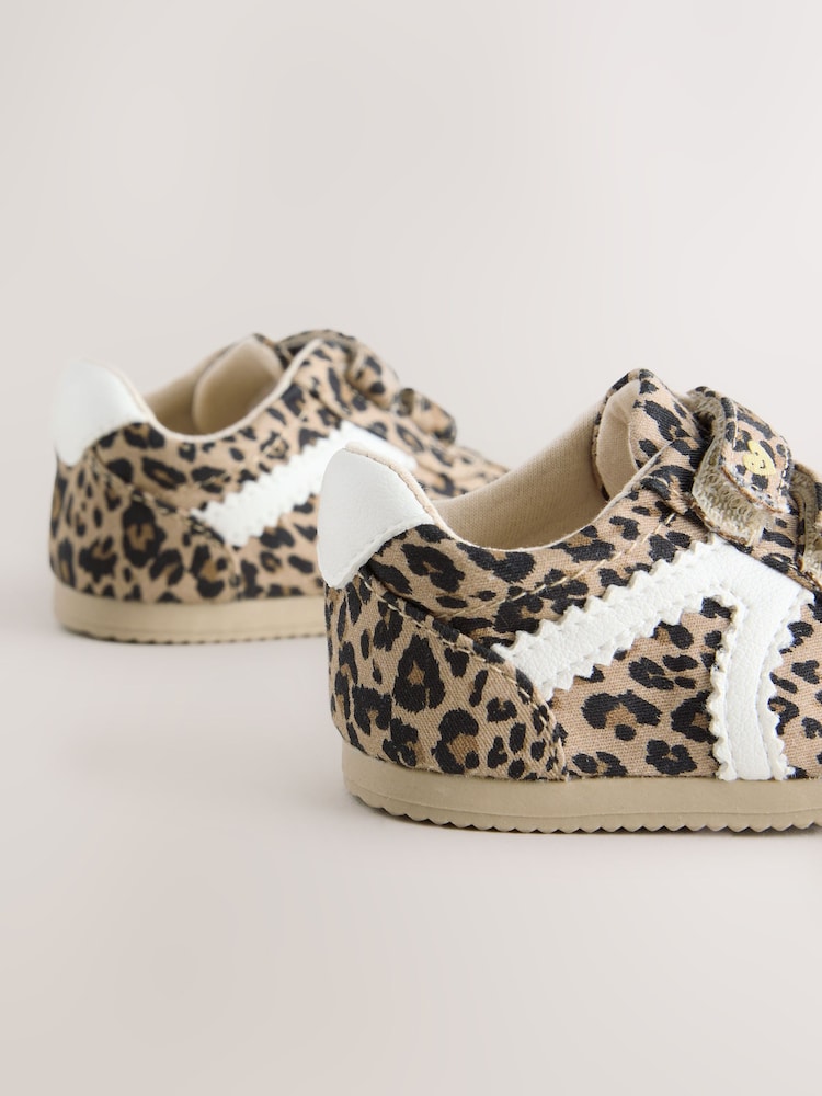 Animal Baby Touch Fastening Trainers