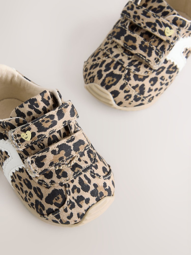 Animal Baby Touch Fastening Trainers