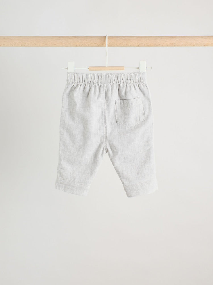 Grey/White Shirt and Trousers Baby Set (0mths-3yrs)