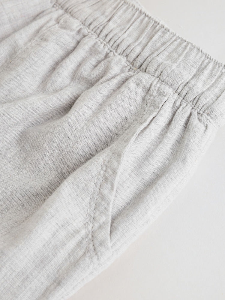 Grey/White Shirt and Trousers Baby Set (0mths-3yrs)