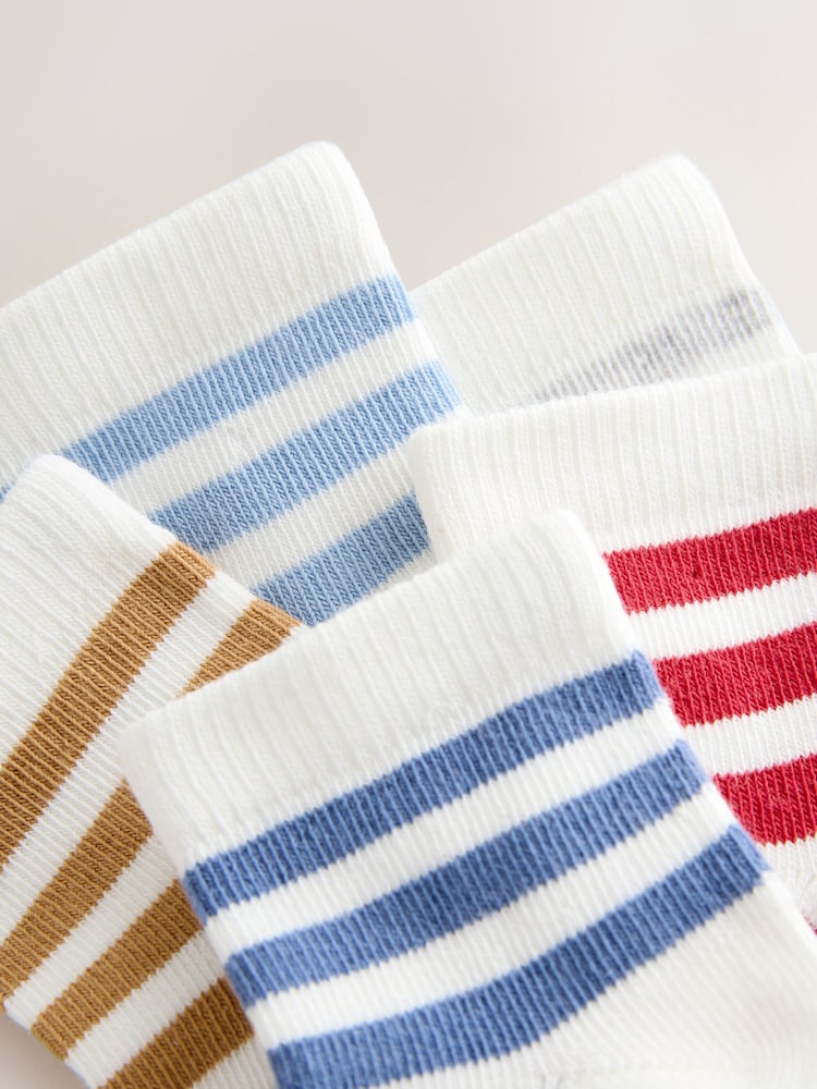 Blue/White Socks 5 pack